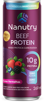 Nanutry Beef Protein Frutas Vermelhas 269ml